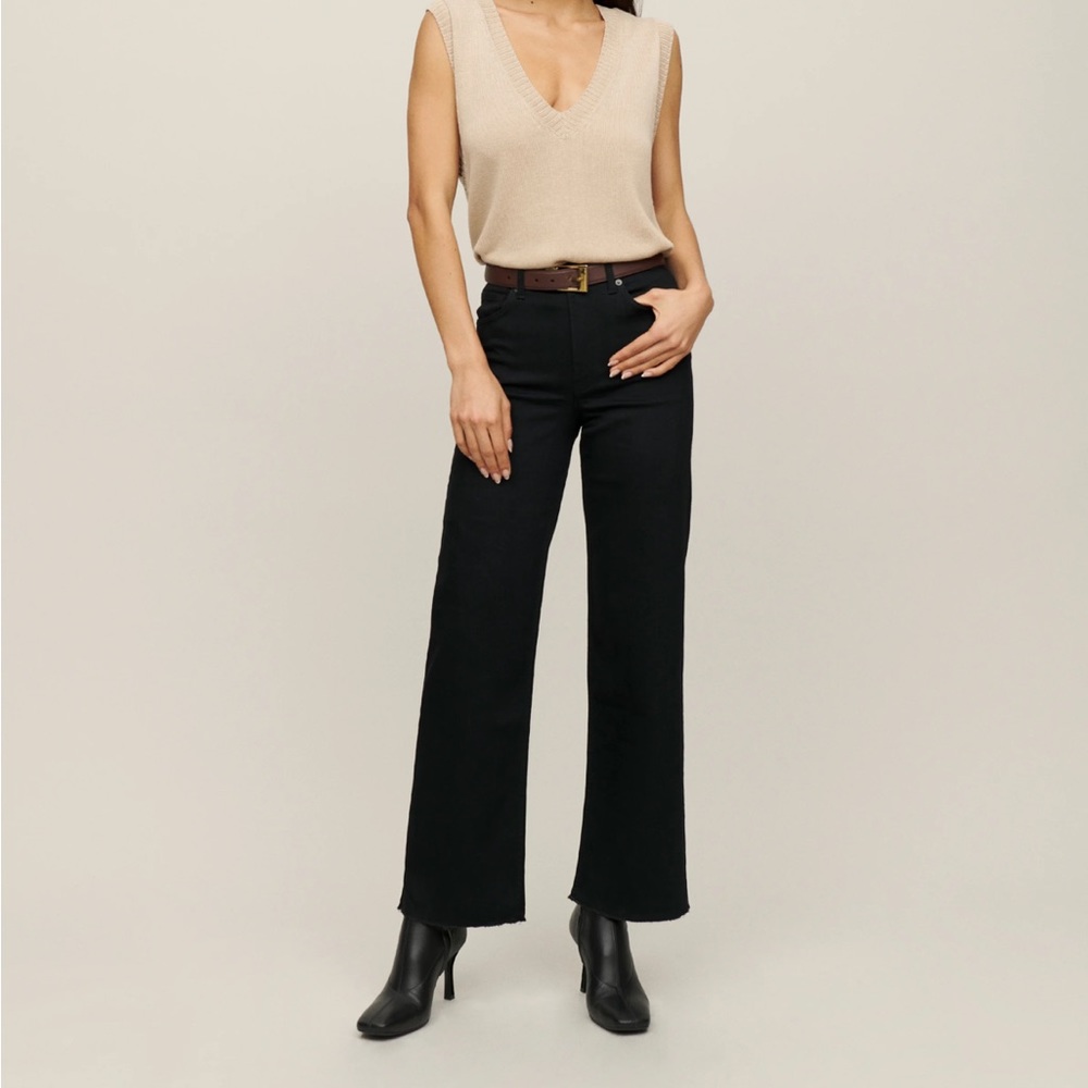 Reformation Emma High Rise Wide Leg Jeans